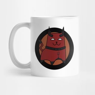 Devil Cat Cartoon | Devil Kitten | Cute Cat Mug